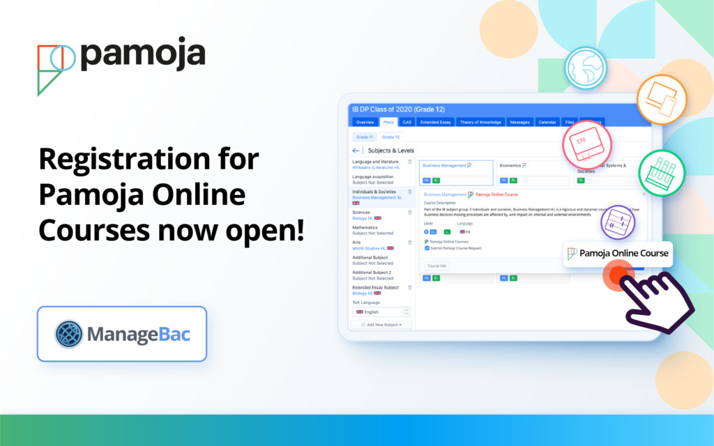 New Registration Process For Pamoja Online Courses - ManageBac